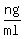 ng/ml