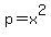 p=x%5E2