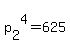 p%5B2%5D%5E4=625