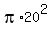 pi%2A20%5E2