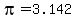 pi+=+3.142