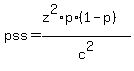 pss+=+%28z%5E2+%2A+p+%2A+%281-p%29%29%2Fc%5E2