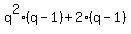 q%5E2%28q-1%29%2B2%28q-1%29
