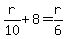 r%2F10+%2B+8+=+r%2F6