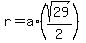 r+=+a%2A%28sqrt%2829%29%2F2%29
