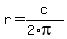 r+=+c%2F%282%2Api%29