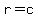 r+=+c