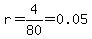 r+=+4%2F80+=+0.05