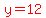 red%28y=12%29