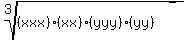 root%283%2C%28xxx%29%28xx%29%28yyy%29%28yy%29%29