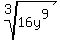 root%283%2C16y%5E9%29