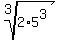 root%283%2C2%2A5%5E3%29