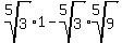 root%285%2C3%29%2A1-root%285%2C3%29%2Aroot%285%2C9%29%29