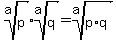 root%28a%2C+p%29+%2A+root%28a%2C+q%29+=+root%28a%2C+p%2Aq%29