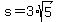 s+=+3%2Asqrt%285%29