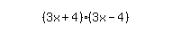 simplify_cartoon%28+%283x%2B4%29%2A%283x-4%29+%29