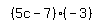 simplify_cartoon%28+%285c-7%29%2A%28-3%29+%29