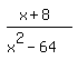 simplify_cartoon%28+%28x%2B8%29%2F%28x%5E2-64%29+%29