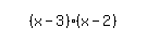 simplify_cartoon%28+%28x-3%29%2A%28x-2%29+%29