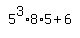simplify_cartoon%28+5%5E3%2A8%2A5%2B6+%29