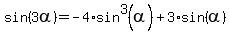 sin%283alpha%29+=+-4%2Asin%5E3%28alpha%29+%2B+3%2Asin%28alpha%29