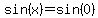sin%28x%29+=+sin%280%29