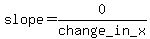 slope=0%2Fchange_in_x