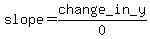 slope=change_in_y%2F0
