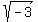 sqrt%28-3%29