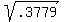 sqrt%28.3779%29