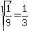 sqrt%281%2F9%29+=+1%2F3