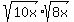 sqrt%2810x%29%2Asqrt%288x%29