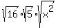 sqrt%2816%29%2Asqrt%285%29%2Asqrt%28x%5E2%29
