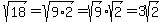 sqrt%2818%29=sqrt%289%2A2%29=sqrt%289%29sqrt%282%29=3sqrt%282%29