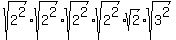 sqrt%282%5E2%29%2Asqrt%282%5E2%29%2Asqrt%282%5E2%29%2Asqrt%282%5E2%29%2Asqrt%282%29%2Asqrt%283%5E2%29