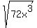 sqrt%2872x%5E3%29
