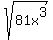 sqrt%2881x%5E3%29
