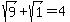 sqrt%289%29%2Bsqrt%281%29=4