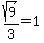 sqrt%289%29%2F3=1