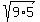 sqrt%289%2A5%29