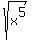 sqrt+%28x%5E5%29