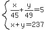 system%28%0D%0Ax%2F45%2By%2F49=5%2C%0D%0Ax%2By=237%29