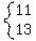 system(11,13)