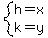 system%28h=x%2Ck=y%29