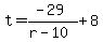 t=%28-29%29%2F%28r-10%29%2B8
