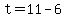 t=11-6