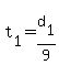t%5B1%5D+=+d%5B1%5D%2F9