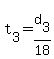 t%5B3%5D+=+d%5B3%5D%2F18