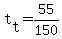 t%5Bt%5D+=+55%2F150
