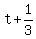 t+%2B+1%2F3